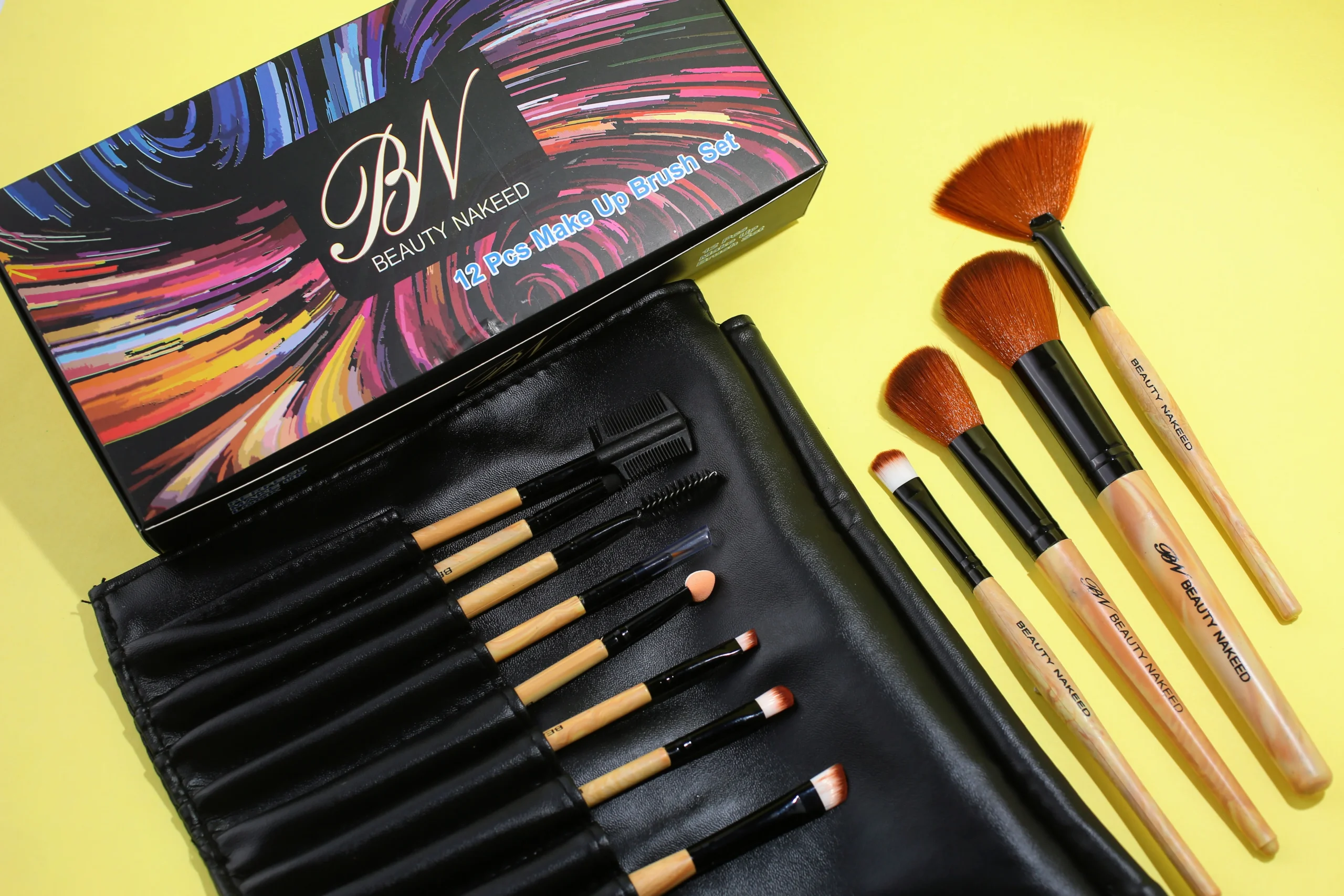 Beauty Naked 12 pcs Brush Set - Image 2