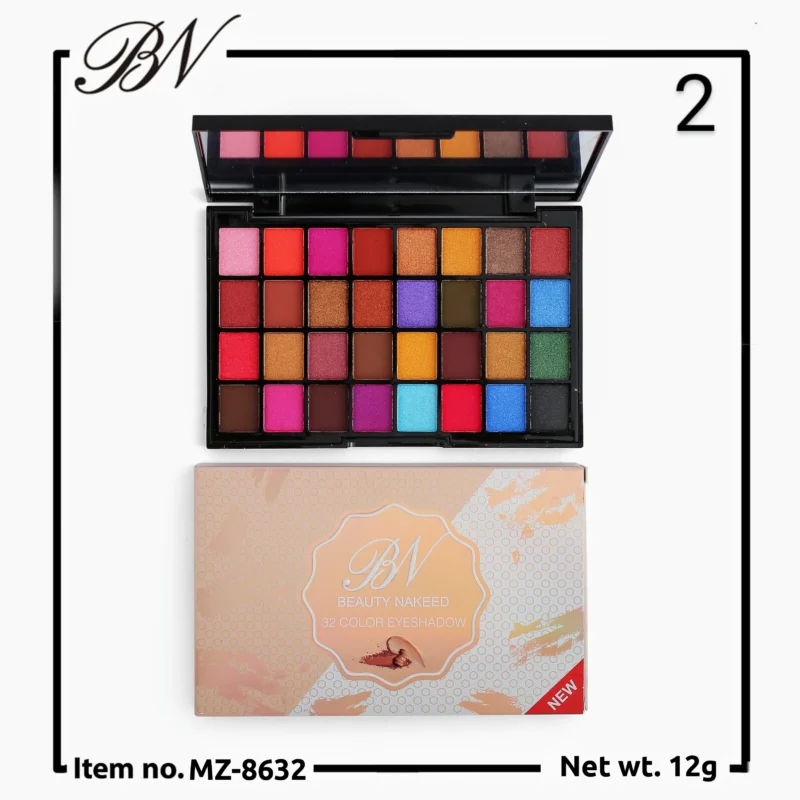 Beauty Naked 32 Colours Eyeshade Kit - Image 2