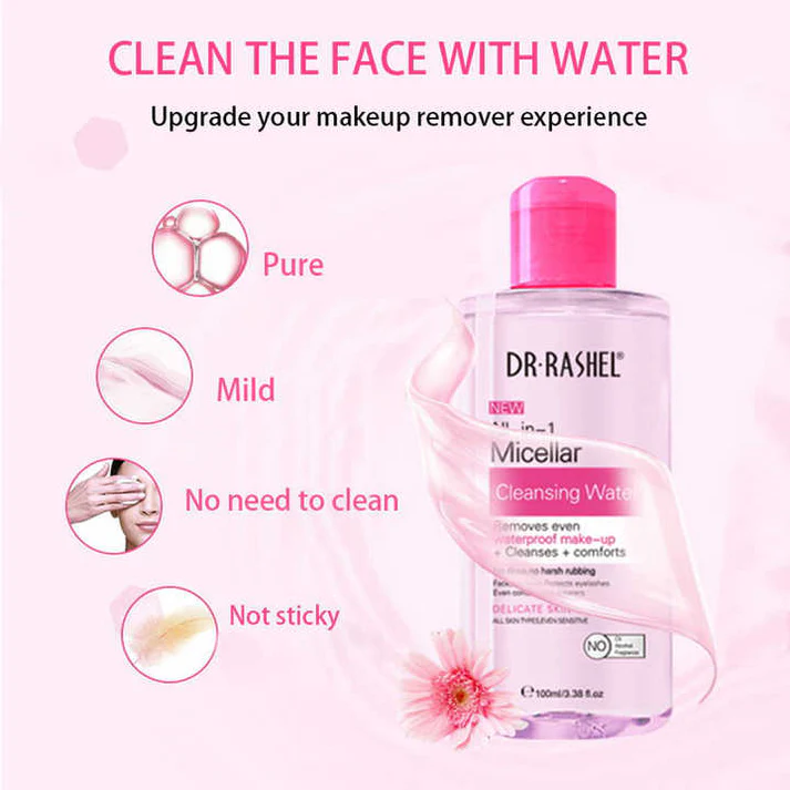 Dr Rashel Micellar Cleansing Makeup Remover Water - Image 6