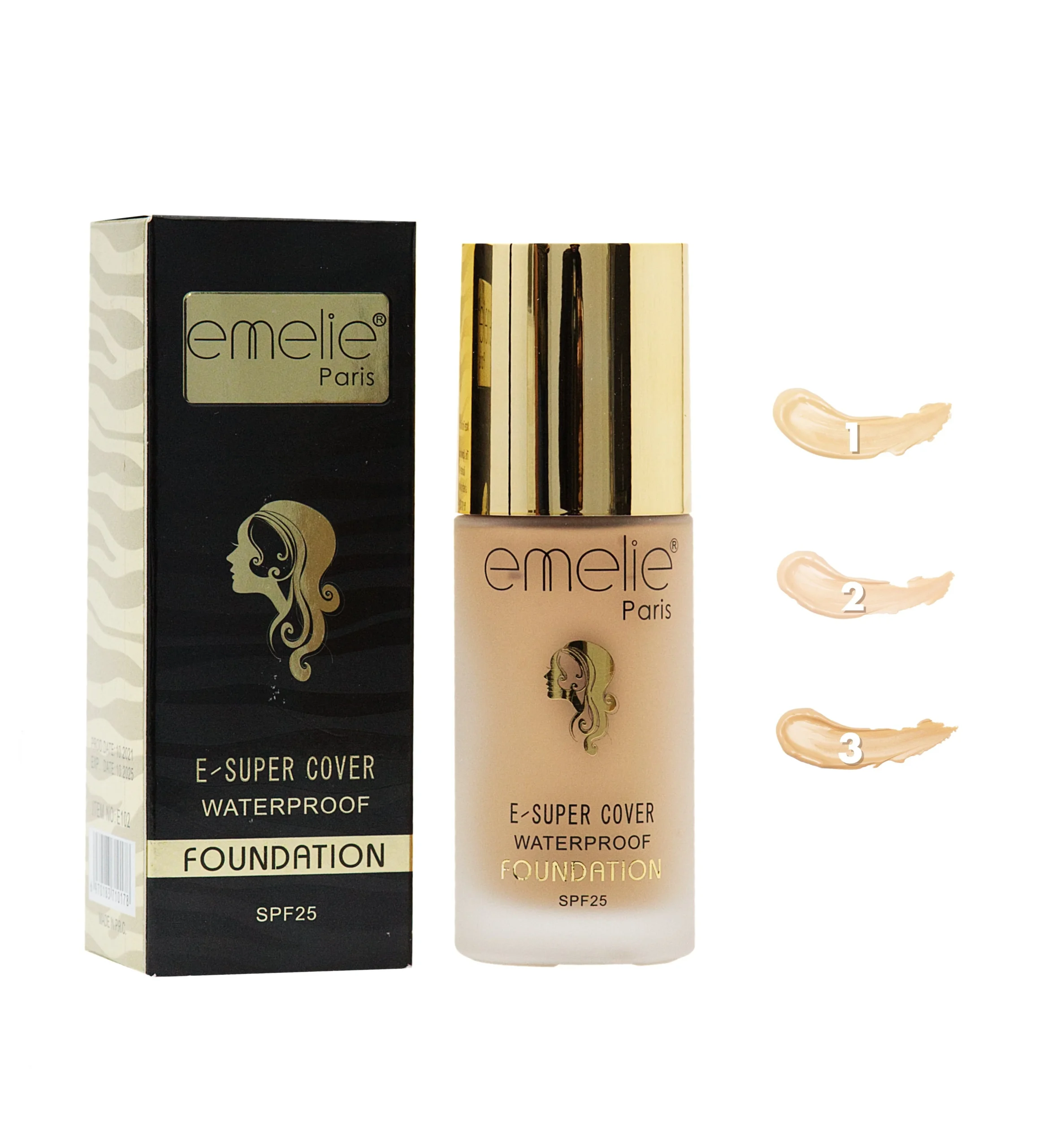 Emelie E-Super Liquid Foundation - Image 3