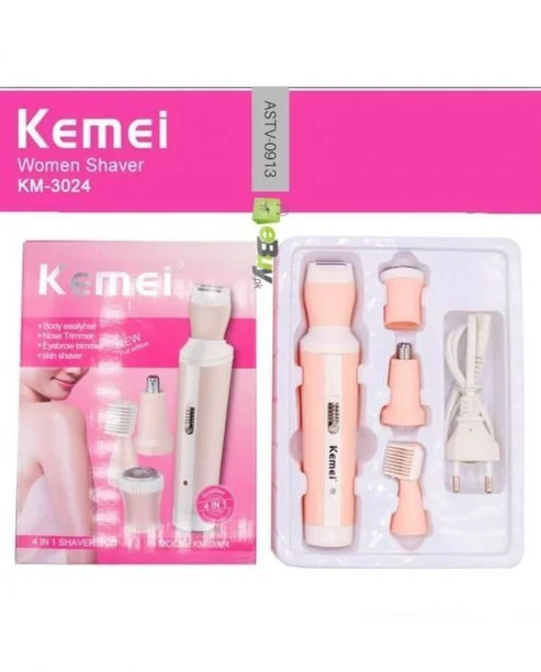 Kemei 4in1 Epilator KM-3024 - Image 3