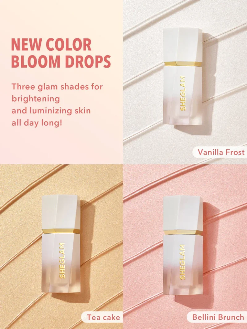 SHEGLAM Glow Bloom Liquid Highlighter - Image 5