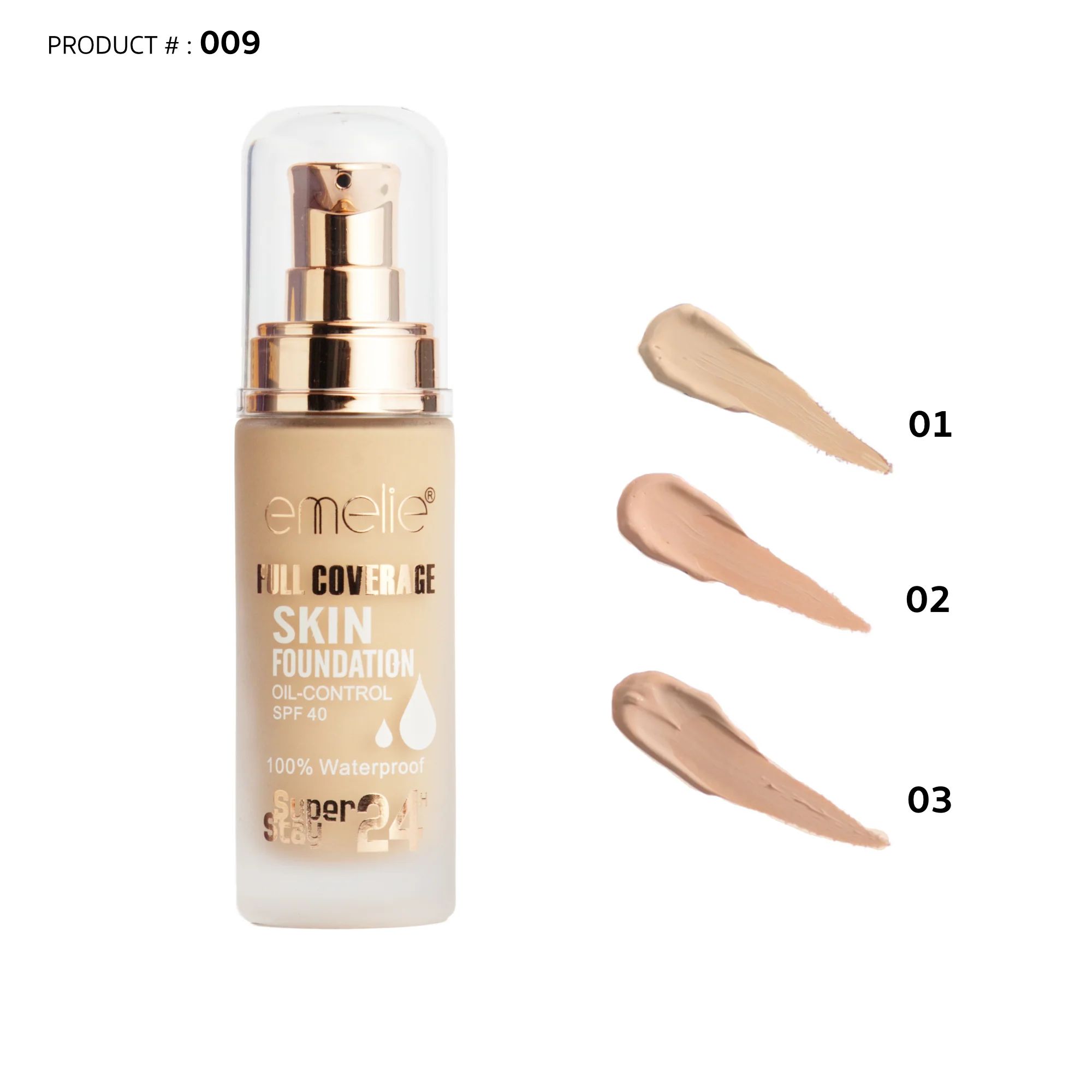 Emelie Full Coverage Foundation - Image 4