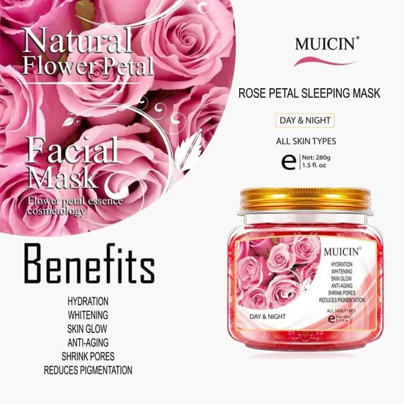 MUICIN Rose Petal Sleeping Mask (280g)
